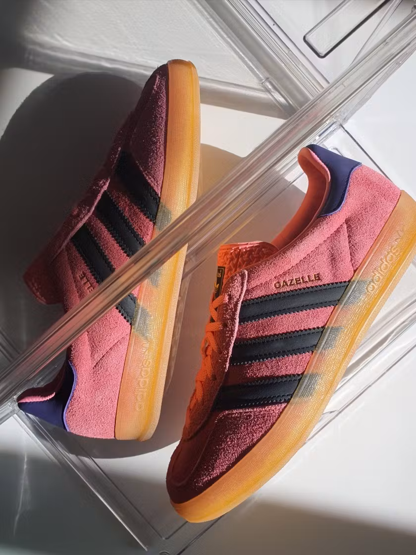(Women) adidas Gazelle 'Bliss Pink Purple' IE7002 (Women) adidas Gazelle 'Bliss Pink Purple' IE7002